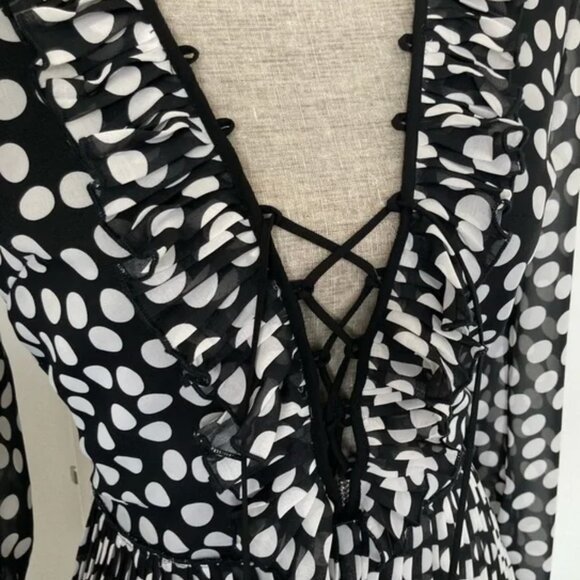 Delfi collective lace up top - Picture 2 of 8